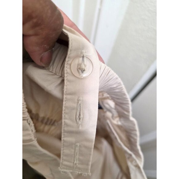 Universal Thread Women's Beige Sleeveless Midi Dress Adjustable Straps & Smocked - Picture 7 of 9